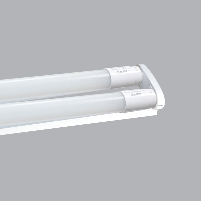 Bộ Đèn Led Tube Thủy Tinh GT8 Bóng Đôi MPE 1m2