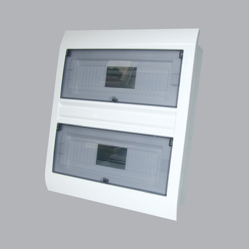 Wall-mounted electrical cabinet contains MCB T32